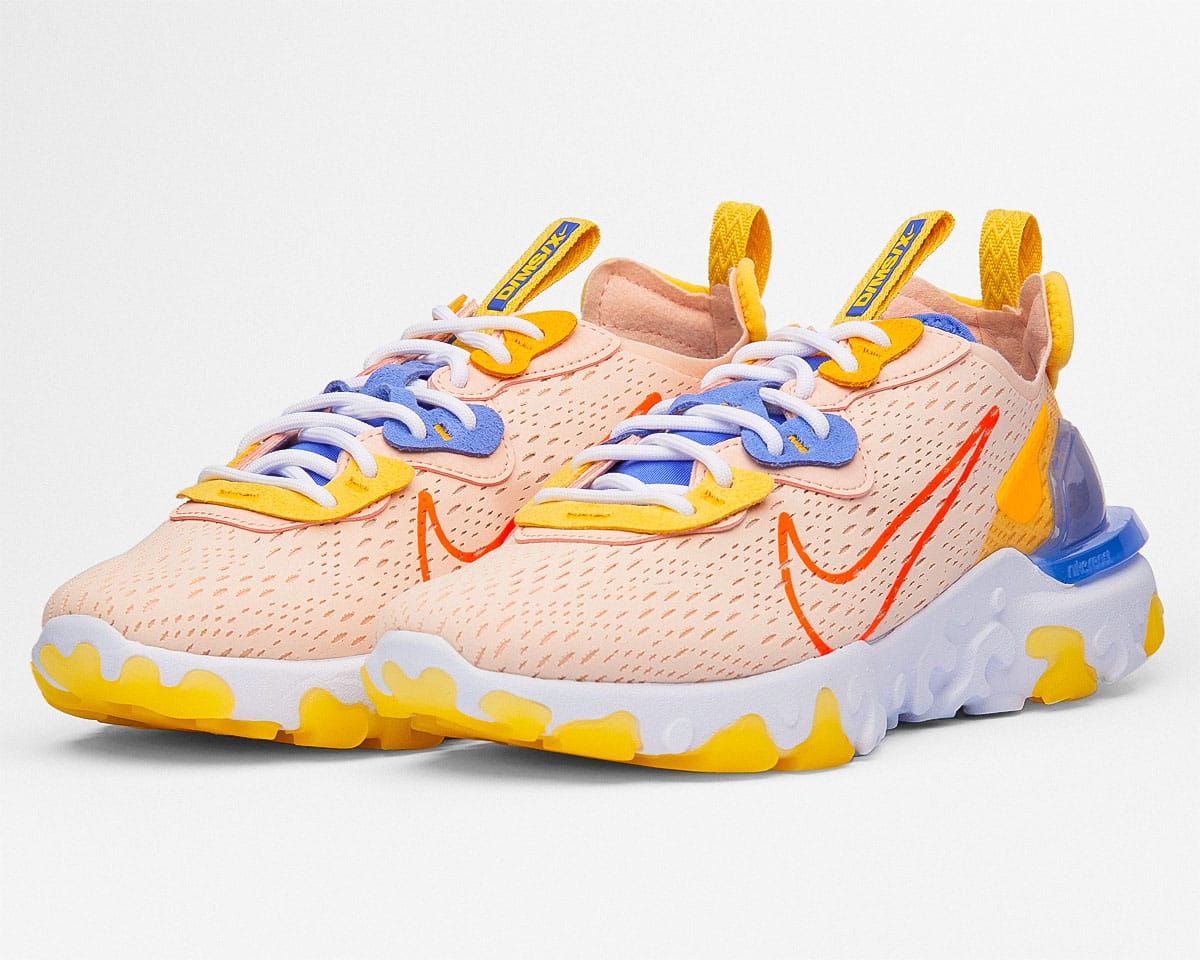 Kleding fotografie schoenen sneakers gekleurd